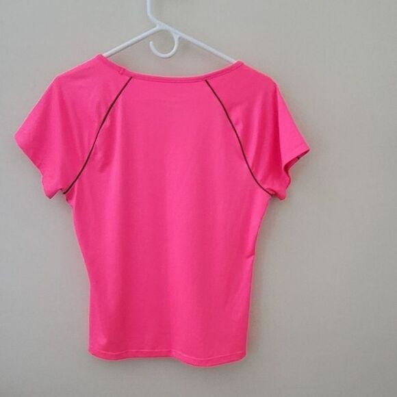 Fila hot pink top Size M - Picture 2 of 7